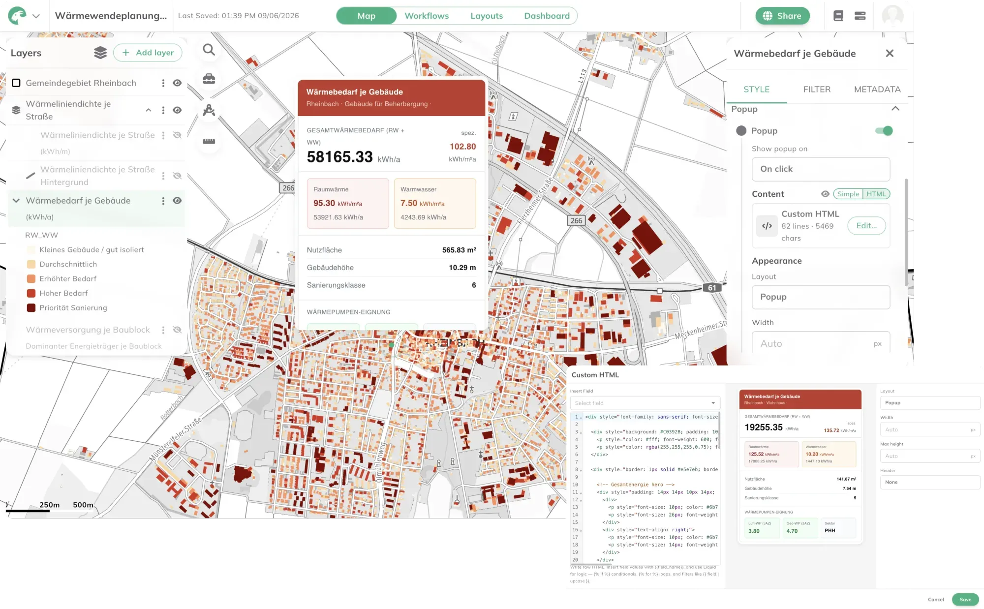 Analyse für integrierte Energie- und Quartierskonzepte in GOAT