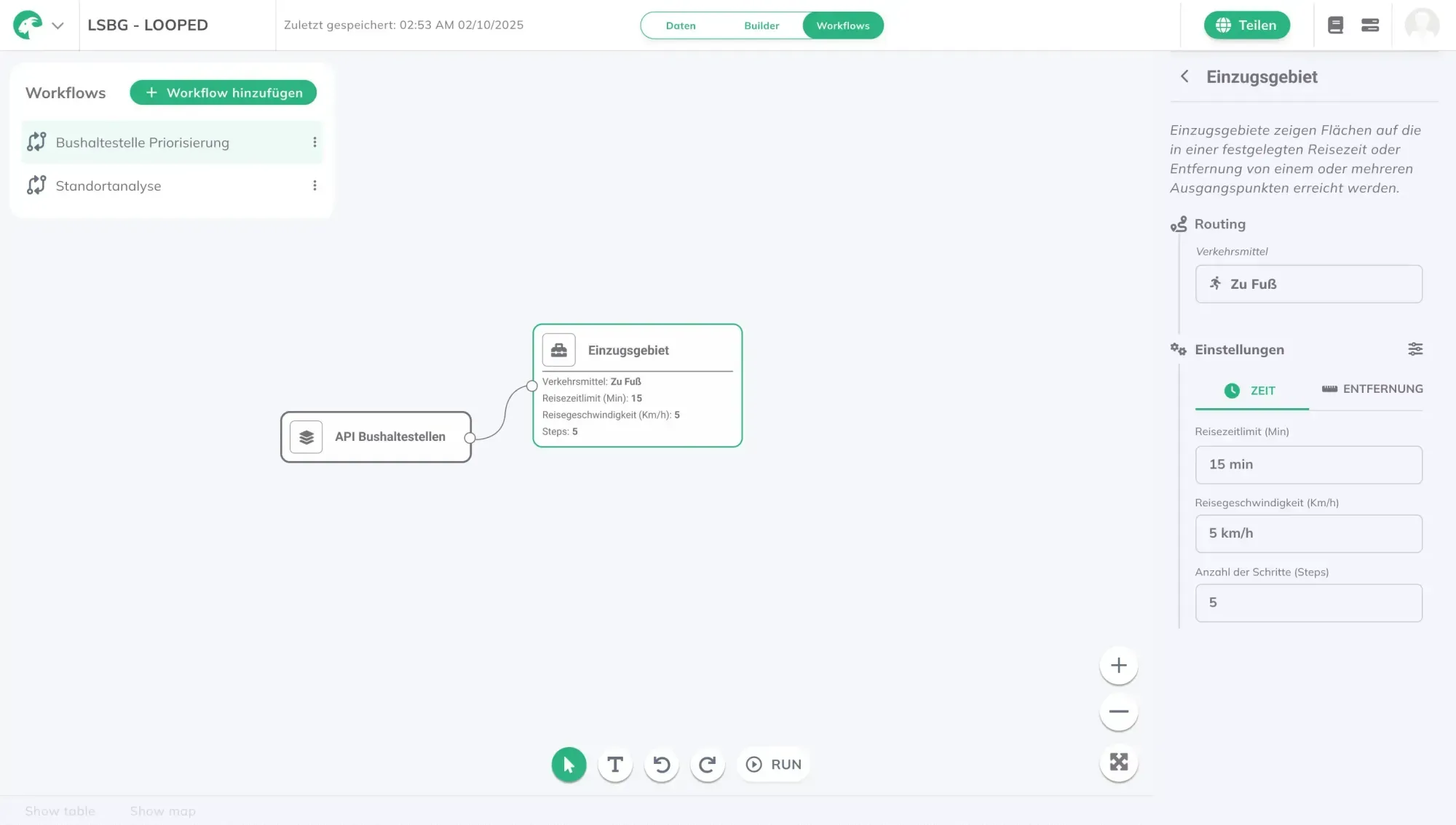 Workflow Prototyp