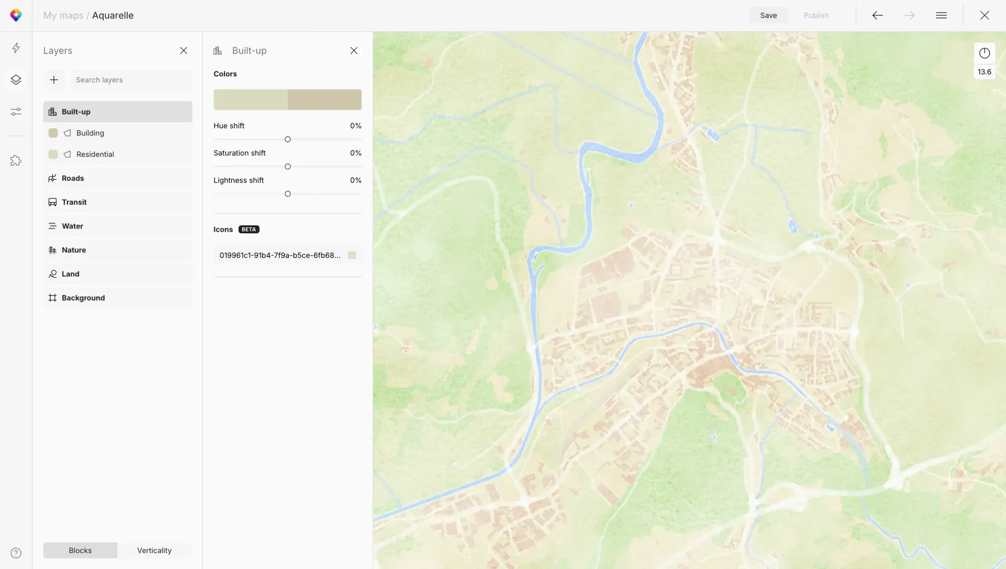 MapTiler Map Designer –
Editor-Oberfläche