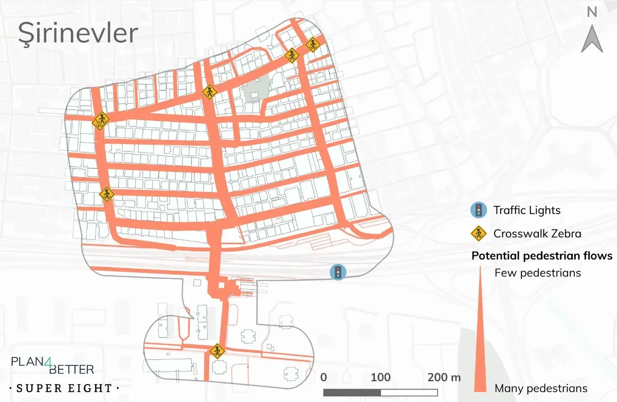 Walkability Analysen Istanbul